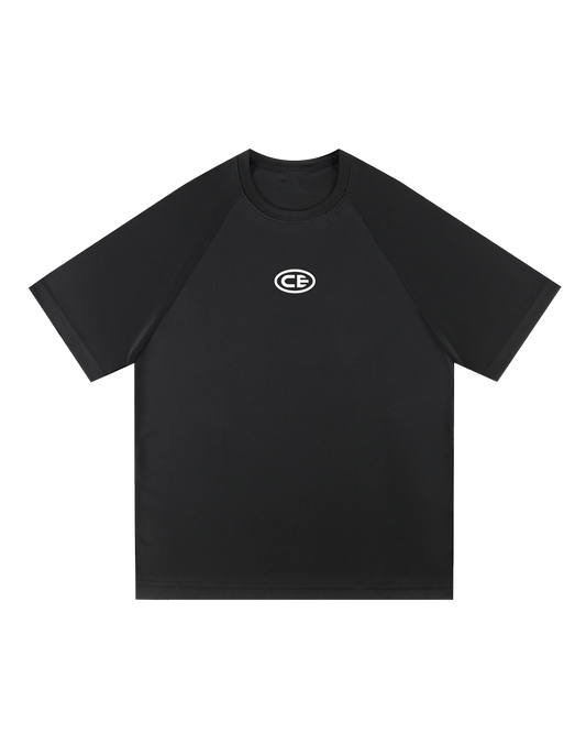 Black Mesh Performance T-Shirt