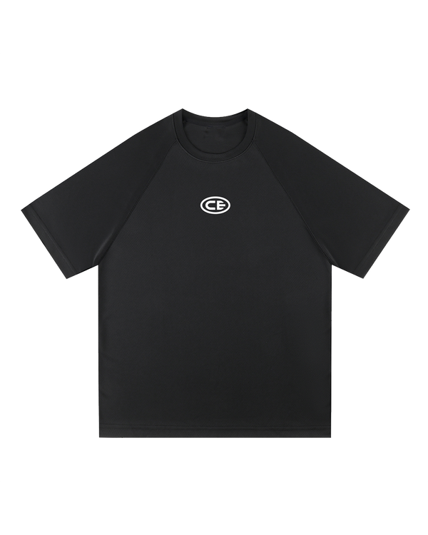 Black Mesh Performance T-Shirt