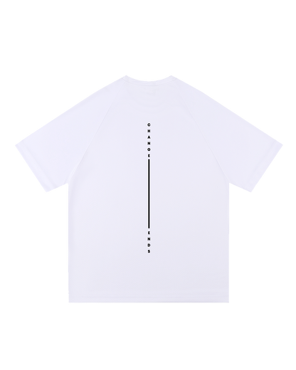 White Mesh Performance T-Shirt