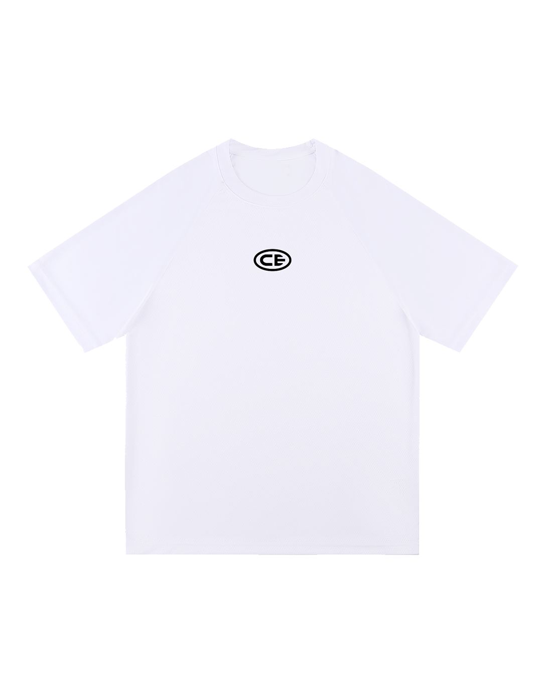 White Mesh Performance T-Shirt