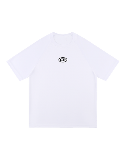 White Mesh Performance T-Shirt
