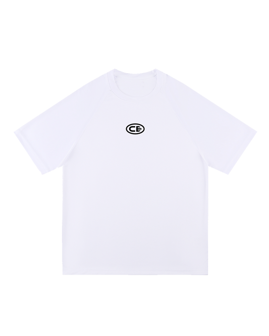 White Mesh Performance T-Shirt